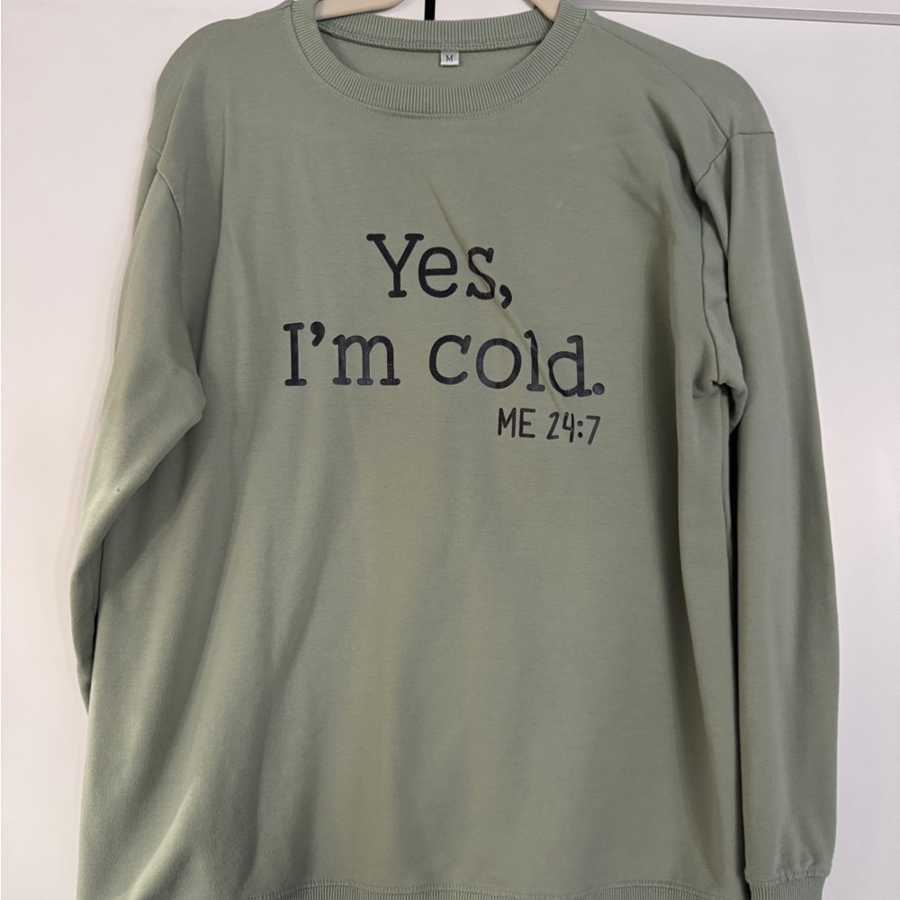 Green Graphic Sweatshirt